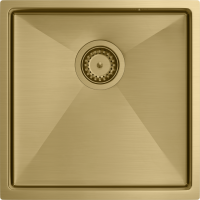 __WYSYŁKA 48H*__ | Zlew QUADRON ANTHONY 50 GOLD (złoty szczotkowany) (MF4444PVDBSG1)