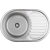 Zlew QUADRON TOM 211 stal SATYNA (HD211SAT7750)
