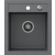 __WYSYŁKA 48H*__ | Zlew QUADRON JOHNNY 100 SILVER STONE (szary) (HCQJ4350SZK)
