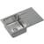 __WYSYŁKA 48H*__ | Zlew QUADRON MICHAEL 111 FUSION szary (SILVER STONE) (FUS_M7848SZ)
