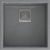 Zlew QUADRON DAVID 40 SILVER STONE (szary) (HQD4242U5-BS)