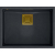 __WYSYŁKA 48H*__ | Zlew QUADRON DAVID 50 BLACK DIAMOND (czarny metalik) + syfon ZŁOTY (HQD5542U8-G1) __WYSYŁKA 48H*__ | Zlew QUADRON DAVID 50 BLACK DIAMOND (czarny metalik) + syfon ZŁOTY (HQD5542U8-G1)