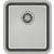 __WYSYŁKA 48H*__ | Zlew QUADRON PATRIC INOX (stal szczotkowana) (KS1U4035BS_KBS)
