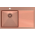 __WYSYŁKA 48H*__ | Zlew QUADRON RUSSEL 111 COPPER (miedź szczotkowana) (HB7912PVDBSC1)