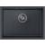 __WYSYŁKA 48H*__ | Zlew QUADRON ALEC 50 BLACK DOTTED (czarny nakrapiany) (HQA5340CZK)
