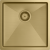 __WYSYŁKA 48H*__ | Zlew QUADRON ANTHONY 50 GOLD (złoty szczotkowany) (MF4444PVDBSG1)