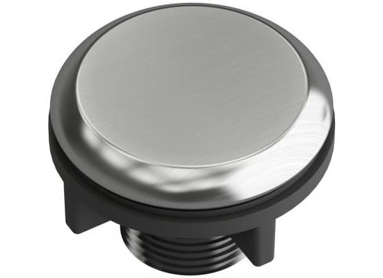 __WYSYŁKA 24H*^__ | Zaślepka QUADRON ECO | 45mm stal szczotkowana (INOX) (M4421BS)
