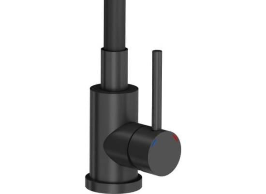 __WYSYŁKA 24H*^__ | Bateria QUADRON MAGGIE PURE CARBON (czarny mat) + wąż CZARNY (3323503BLM)