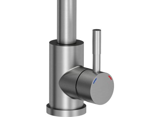 __WYSYŁKA 48H*__ | Bateria QUADRON KATE stal szczotkowana (INOX) (3623500_BS)