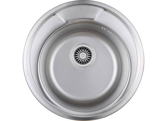 __WYSYŁKA 48H*__ | Zlew QUADRON HUGO 210 stal LEN (HD210LEN4936)