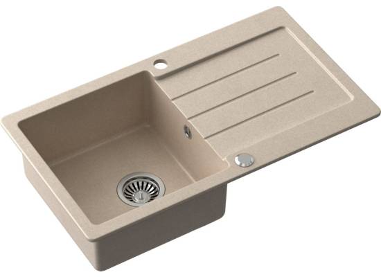 Zlew QUADRON JOHNNY 111 RIVER SAND (beżowy) (HCQJ7744BEZK)