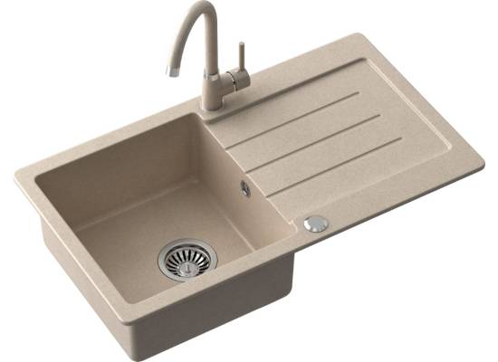 Zlew QUADRON JOHNNY 111 RIVER SAND (beżowy) (HCQJ7744BEZK)