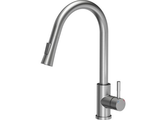 __WYSYŁKA 24H*^__ | Bateria QUADRON JULIA PULL-OUT stal szczotkowana (INOX) (3673500BS)
