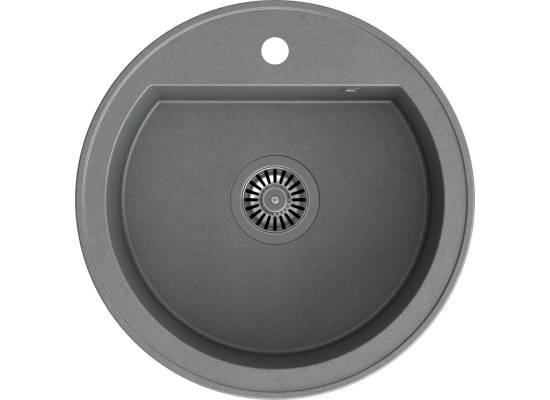 __WYSYŁKA 48H*__ | Zlew QUADRON JOHNNY 210 SILVER STONE (szary) (HCQC5151SZK)