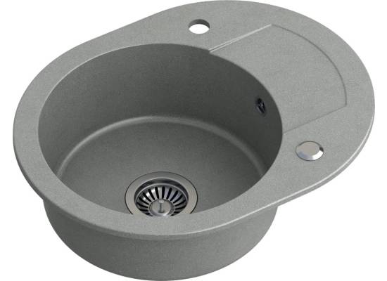 __WYSYŁKA 48H*__ | Zlew QUADRON JOHNNY 216 SILVER STONE (szary) (HCQC5846SZK)