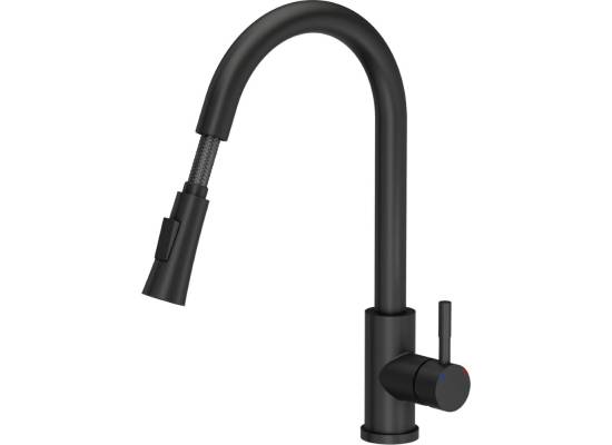 __WYSYŁKA 24H*^__ | Bateria QUADRON JULIA PULL-OUT PURE CARBON (czarny mat) (3673500BLM)