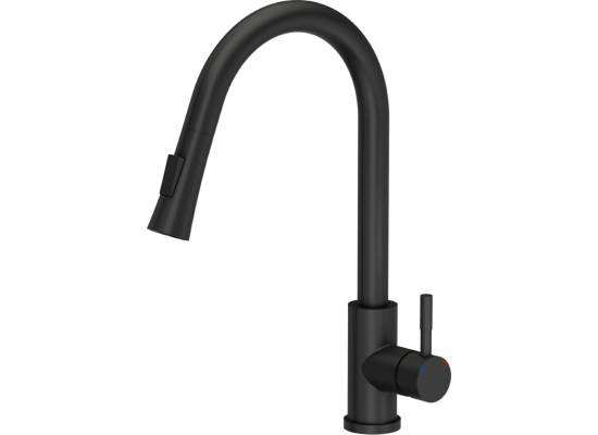 __WYSYŁKA 24H*^__ | Bateria QUADRON JULIA PULL-OUT PURE CARBON (czarny mat) (3673500BLM)