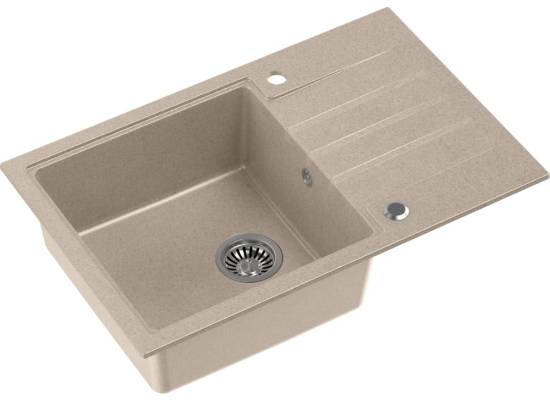 Zlew QUADRON PETER 111 RIVER SAND (beżowy) (HCQP7850BEZK)