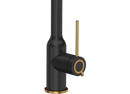 __WYSYŁKA 48H*__ | Bateria QUADRON INGRID PURE CARBON (czarny mat) + ZŁOTY (3523500_BLMPVDG1)