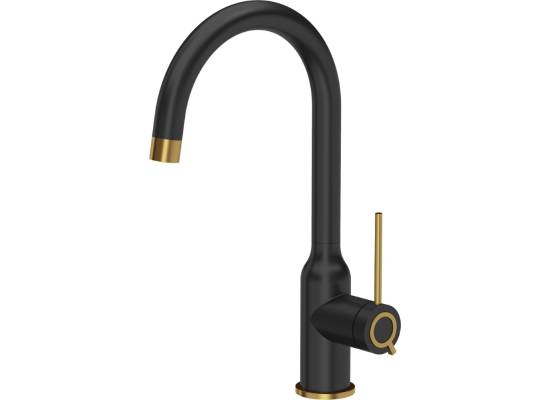 __WYSYŁKA 48H*__ | Bateria QUADRON INGRID PURE CARBON (czarny mat) + ZŁOTY (3523500_BLMPVDG1)