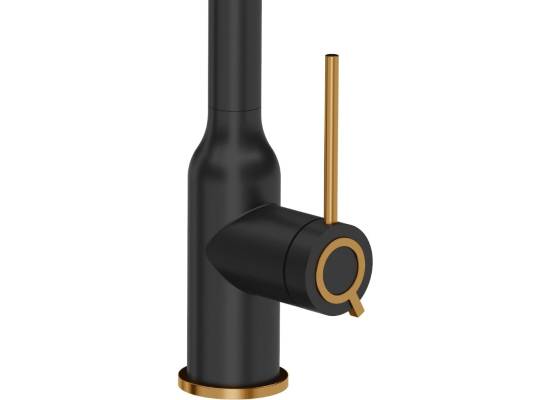 __WYSYŁKA 48H*__ | Bateria QUADRON INGRID PURE CARBON (czarny mat) + MIEDŹ (3523500_BLMPVDC1)