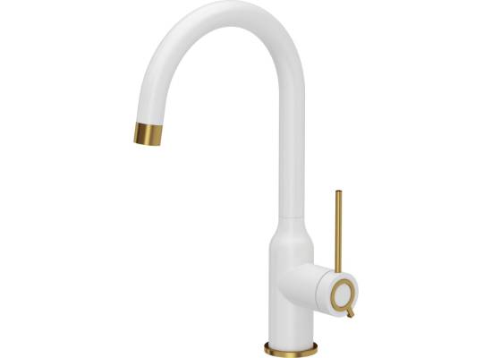 Bateria QUADRON INGRID SNOW WHITE (biały) + ZŁOTY (3523500_WHMPVDG1)