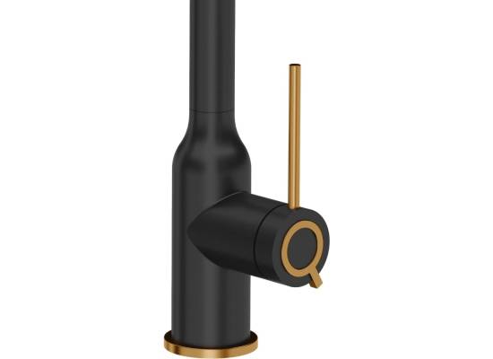 __WYSYŁKA 48H*__ | Bateria QUADRON NATALIE PURE CARBON (czarny mat) + MIEDŹ (3523501_BLMPVDC1)