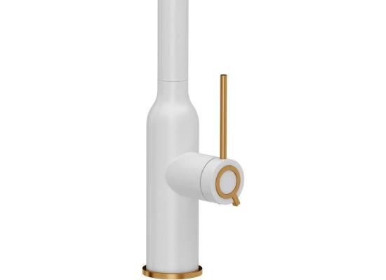 __WYSYŁKA 48H*__ | Bateria QUADRON JESSICA PULL-OUT SNOW WHITE (biały) + MIEDŹ (3573591_WHMPVDC1)