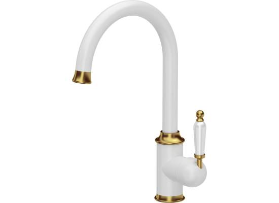 Bateria QUADRON RACHEL SNOW WHITE (biały) + ZŁOTY (3623504_WHMPVDG1)