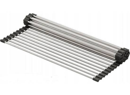 __WYSYŁKA 48H*__ | Rollmata QUADRON QMATA | 380x320mm | INOX (stal) + tworzywo CZARNE (R3832_BS)