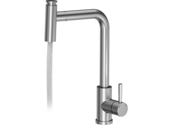 __WYSYŁKA 48H*__ | Bateria QUADRON MERYL PULL-OUT stal szczotkowana (INOX) (3673501BS)