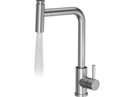 __WYSYŁKA 48H*__ | Bateria QUADRON MERYL PULL-OUT stal szczotkowana (INOX) (3673501BS)