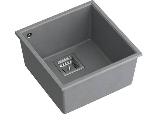 Zlew QUADRON DAVID 40 SILVER STONE (szary) (HQD4242U5-BS)