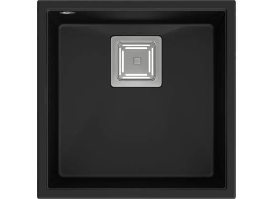 __WYSYŁKA 48H*__ | Zlew QUADRON DAVID 40 PURE CARBON (czarny mat) (HQD4242U7-BS)