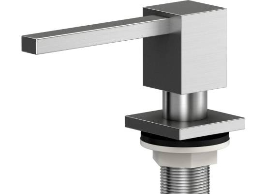 Dozownik QUADRON EMMA stal szczotkowana (INOX) (MFT002-BS)