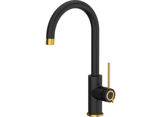 __WYSYŁKA 48H*__ | Bateria QUADRON JODIE PURE CARBON (czarny mat) + ZŁOTY (3623511_BLMPVDG1)