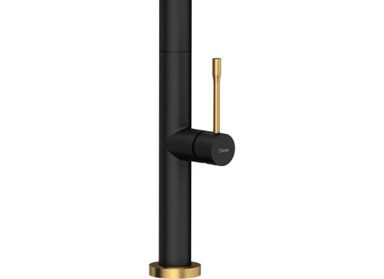 __WYSYŁKA 48H*__ | Bateria QUADRON MARGOT PURE CARBON (czarny mat) + ZŁOTY (3623502_BLMPVDG1)