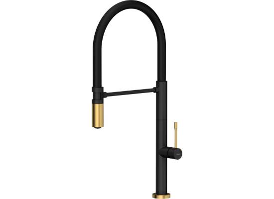 __WYSYŁKA 48H*__ | Bateria QUADRON MARGOT PURE CARBON (czarny mat) + ZŁOTY (3623502_BLMPVDG1)