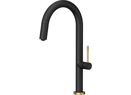 __WYSYŁKA 48H*__ | Bateria QUADRON HALEY PURE CARBON (czarny mat) + ZŁOTY (3623522_BLMPVDG1)