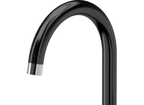 Zestaw QUADRON | HUGH 116 szkło CZARNE + bateria NAOMI czarny połysk (ST3564SC1BS-BW7059CZP)