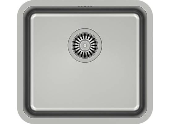 Zlew QUADRON NICOLAS INOX (stal szczotkowana) (KS1U4035BS_DBS)