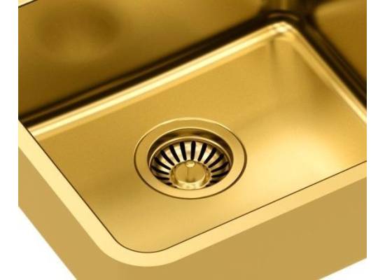 __WYSYŁKA 48H*__ | Zlew QUADRON NICOLAS GOLD (złoty szczotkowany) (KS1U4035PVDG1_G1)