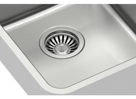 __WYSYŁKA 48H*__ | Zlew QUADRON PATRIC INOX (stal szczotkowana) (KS1U4035BS_KBS)