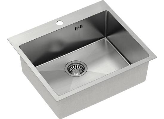 __WYSYŁKA 48H*__ | Zlew QUADRON RUSSEL 110 INOX (stal szczotkowana) (HB7910BS)