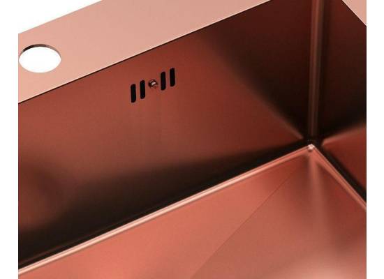 __WYSYŁKA 48H*__ | Zlew QUADRON RUSSEL 110 COPPER (miedź szczotkowana) (HB7910PVDBSC1)