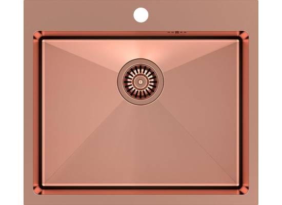 __WYSYŁKA 48H*__ | Zlew QUADRON RUSSEL 110 COPPER (miedź szczotkowana) (HB7910PVDBSC1)