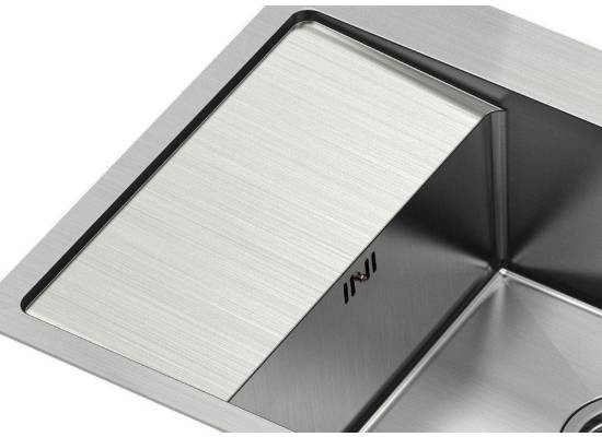 __WYSYŁKA 24H*^__ | Zlew QUADRON RUSSEL 116 | komora PRAWA | INOX (stal szczotkowana) (HB7911-RBS)