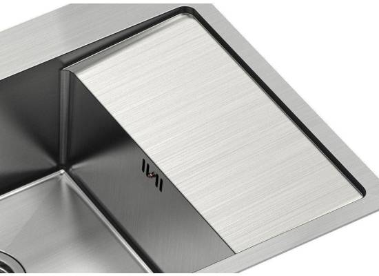 __WYSYŁKA 24H*^__ | Zlew QUADRON RUSSEL 116 | komora LEWA | INOX (stal szczotkowana) (HB7911BS)