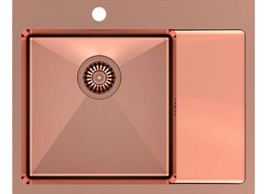__WYSYŁKA 48H*__ | Zlew QUADRON RUSSEL 116 COPPER (miedź szczotkowana) (HB7911PVDBSC1)