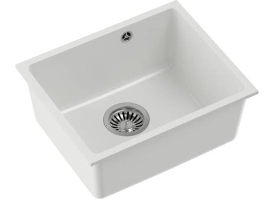 __WYSYŁKA 48H*__ | Zlew QUADRON ALEC 40 SNOW WHITE (biały) (HQA4640BIK)